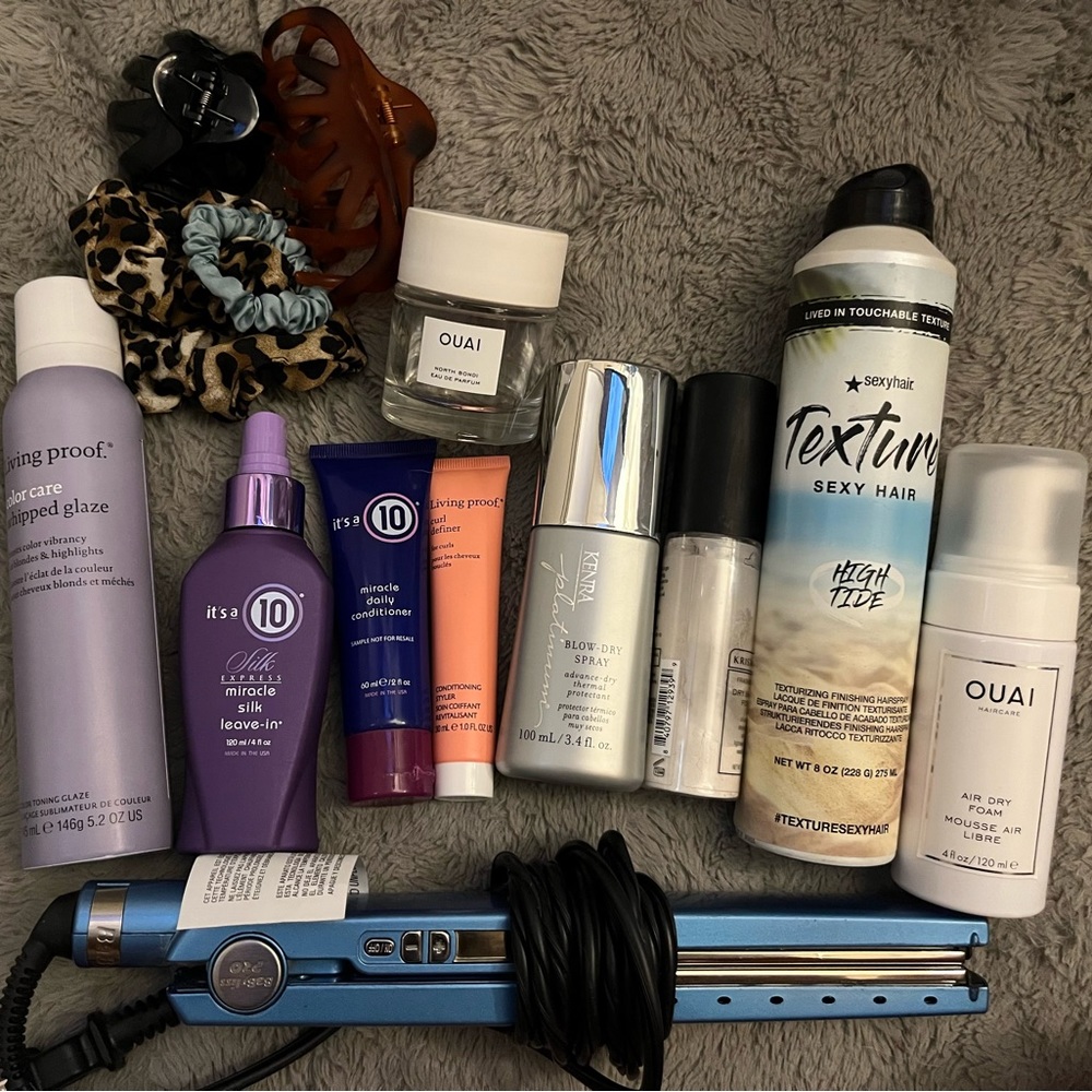 Babybliss pro, living proof, ouai - hair care bundle